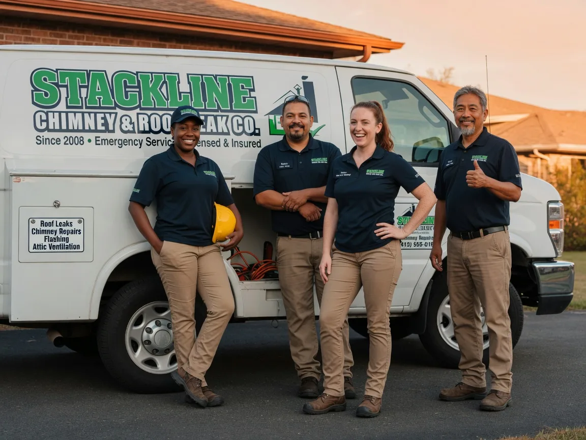 Chimney flashing repair company in Strasburg, ND